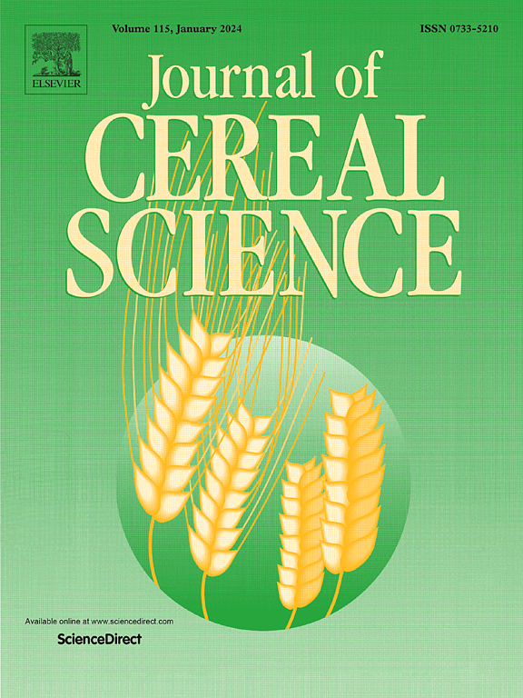 Go to journal home page - Journal of Cereal Science